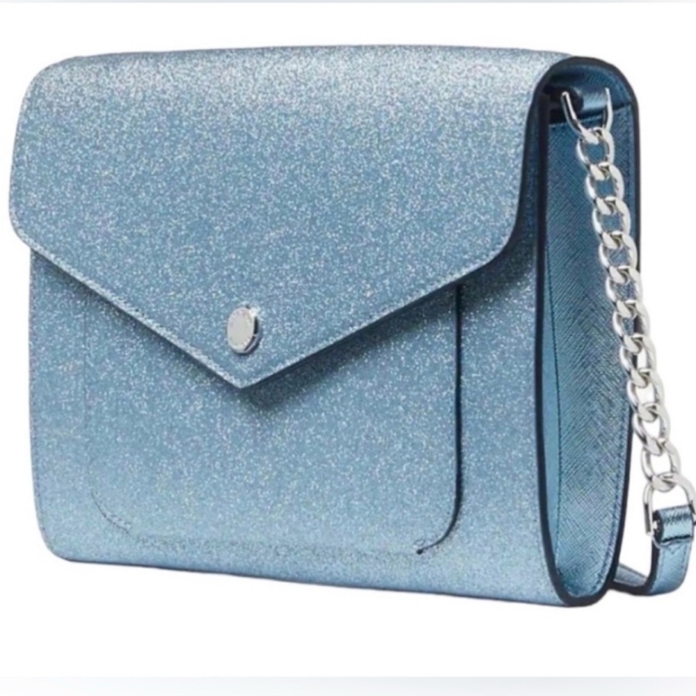 NWT Kate Spade Glittery “Frosty Sky” Crossbody Bag